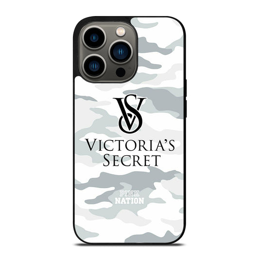 VICTORIA'S SECRET CAMO LOGO iPhone 13 Pro Case Cover