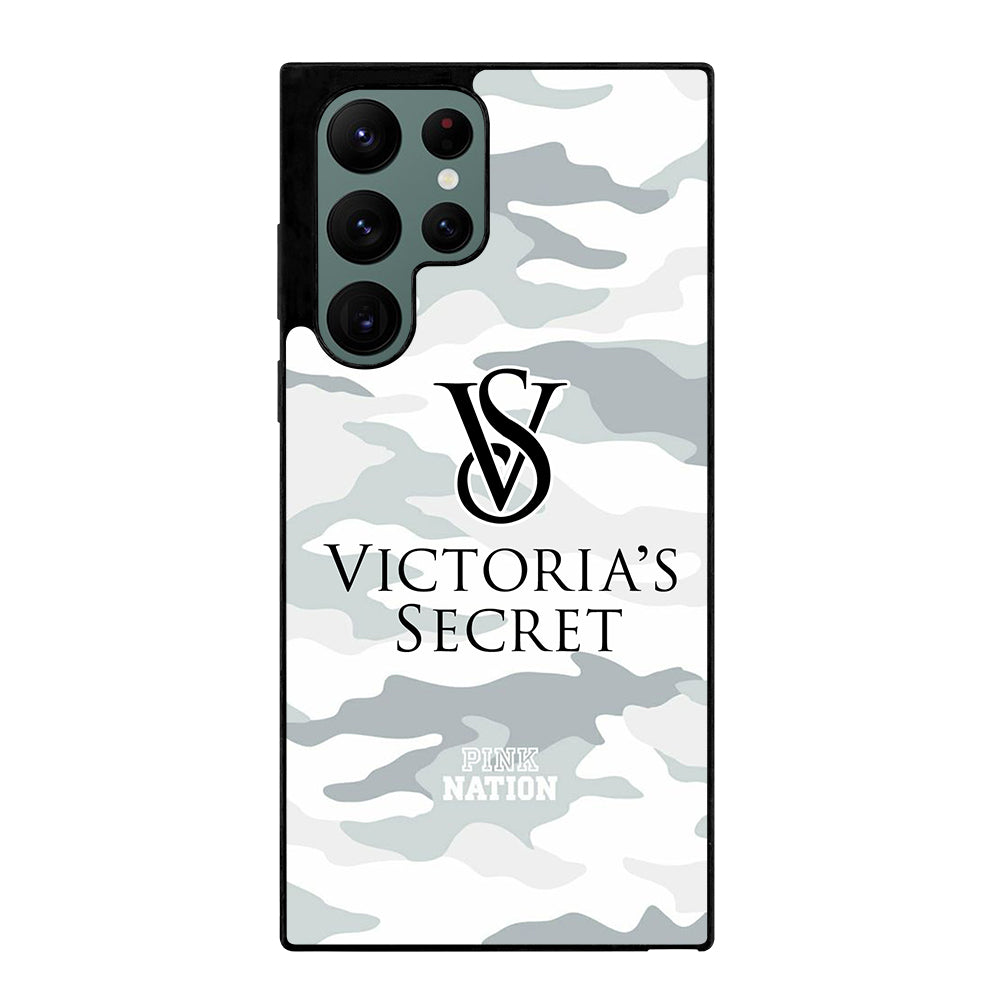 VICTORIA'S SECRET CAMO LOGO Samsung Galaxy S22 Ultra Case Cover