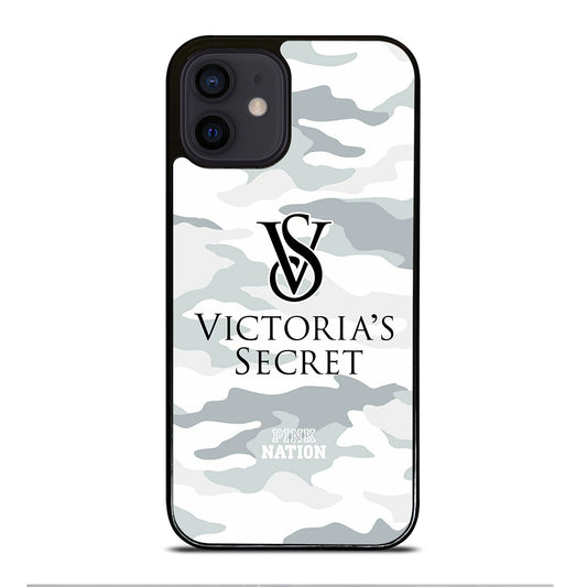 VICTORIA'S SECRET CAMO LOGO iPhone 12 Mini Case Cover