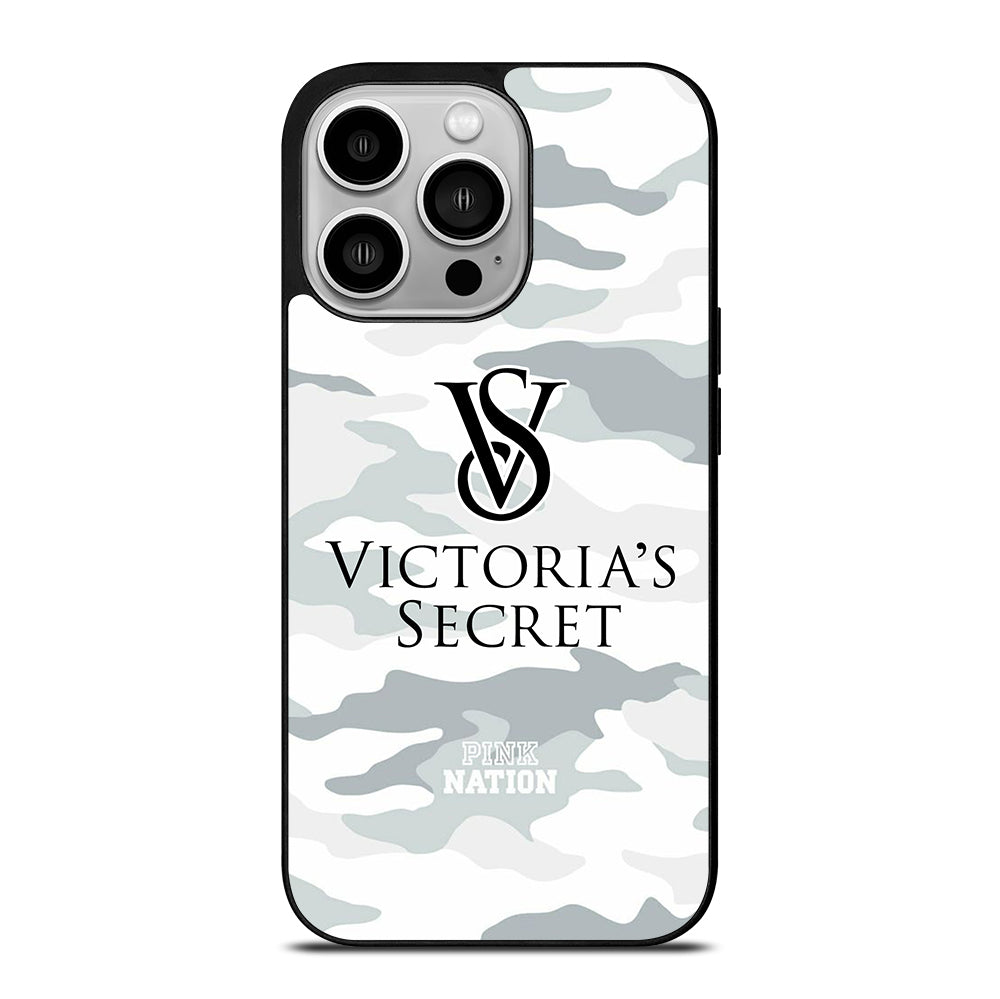 VICTORIA'S SECRET CAMO LOGO iPhone 14 Pro Case Cover