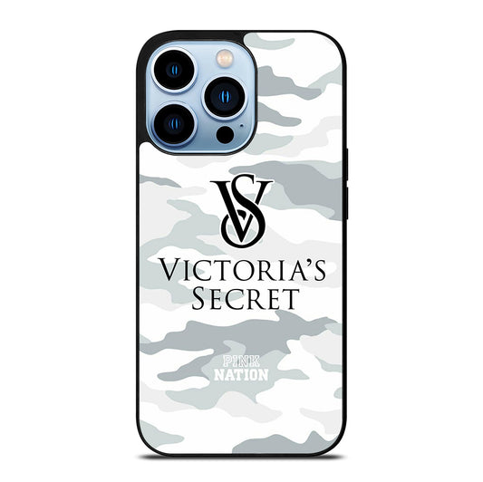 VICTORIA'S SECRET CAMO LOGO iPhone 13 Pro Max Case Cover