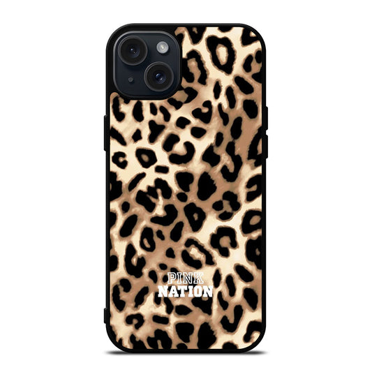 VICTORIA'S SECRET LEOPARD iPhone 15 Plus Case Cover