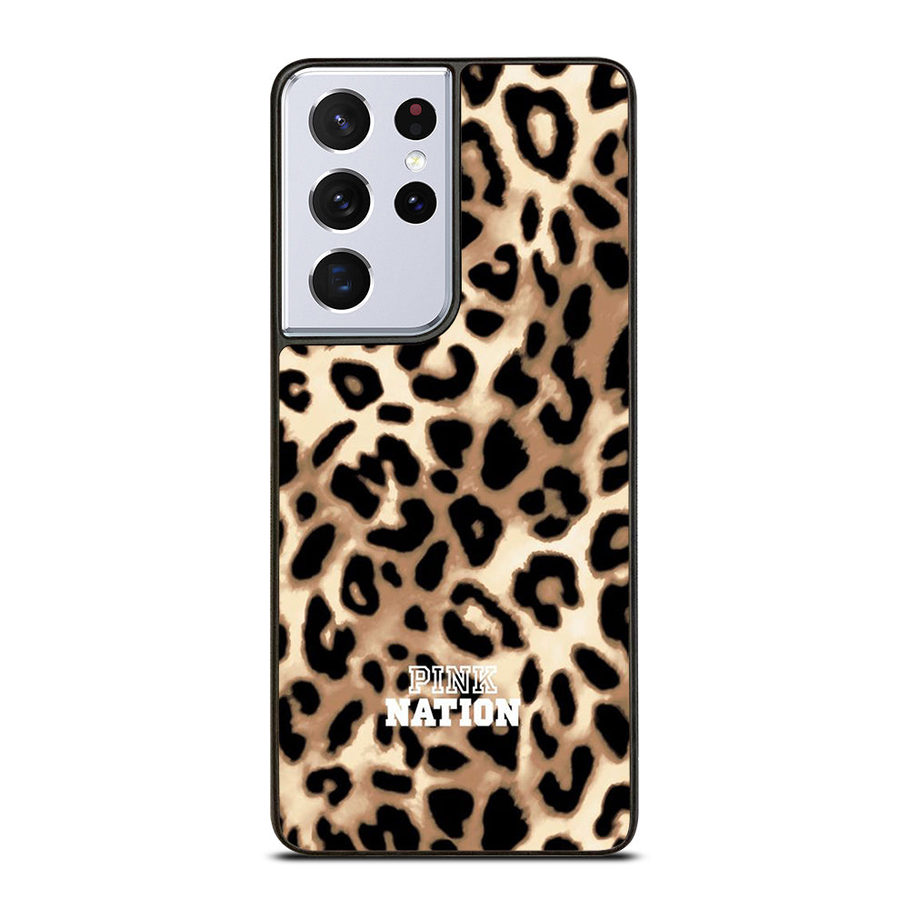 VICTORIA'S SECRET LEOPARD Samsung Galaxy S21 Ultra Case Cover