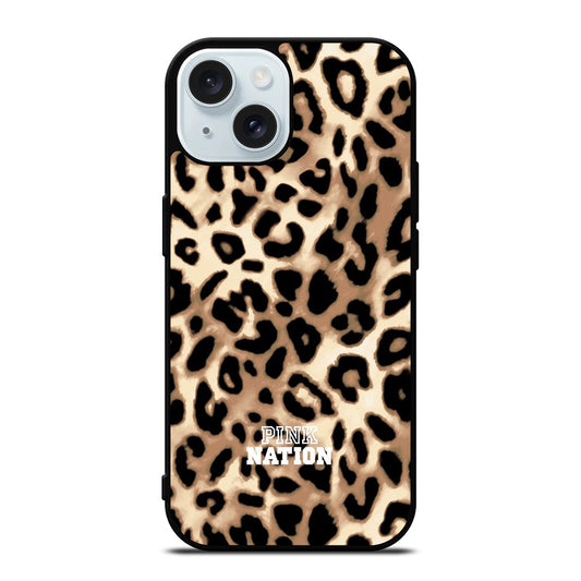 VICTORIA'S SECRET LEOPARD iPhone 15 Case Cover