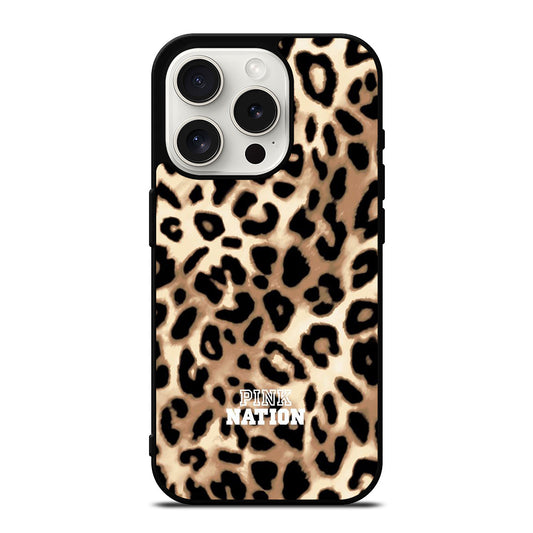 VICTORIA'S SECRET LEOPARD iPhone 15 Pro Case Cover