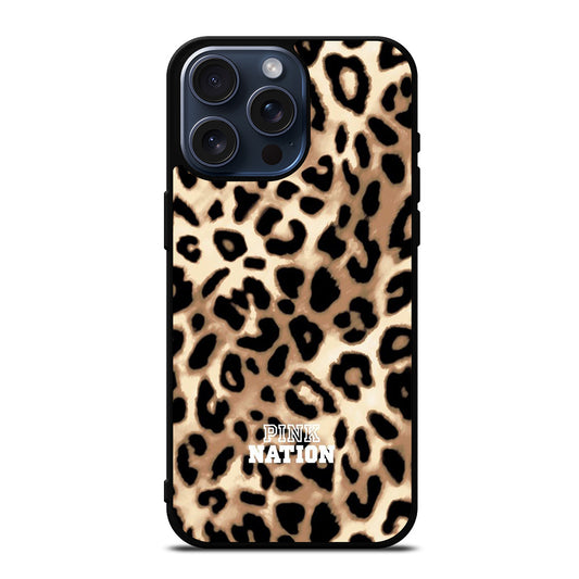 VICTORIA'S SECRET LEOPARD iPhone 15 Pro Max Case Cover