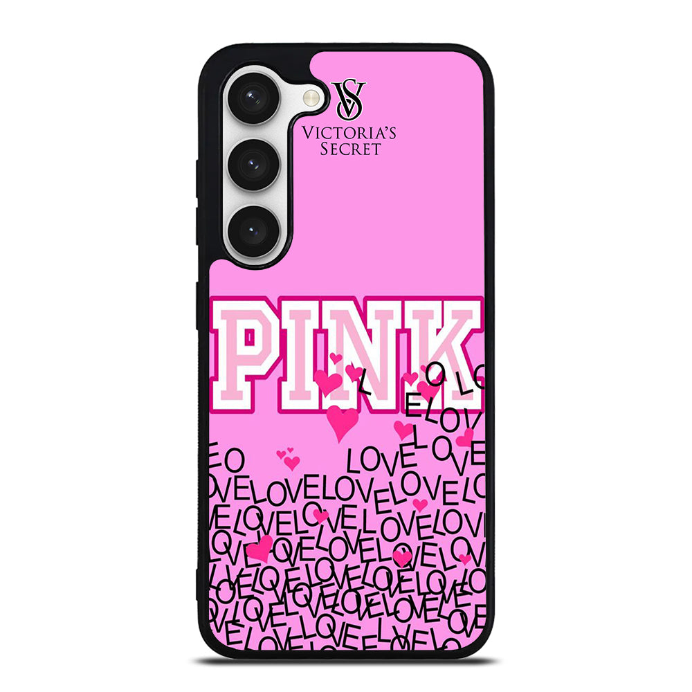 VICTORIA'S SECRET PINK LOVE Samsung Galaxy S23 Case Cover
