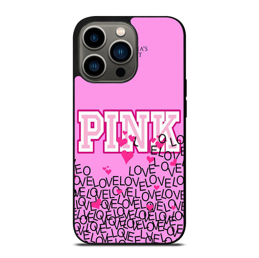 VICTORIA'S SECRET PINK LOVE iPhone 13 Pro Case Cover