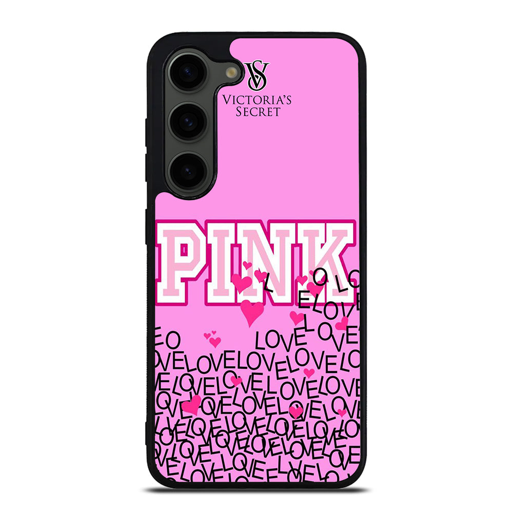 VICTORIA'S SECRET PINK LOVE Samsung Galaxy S23 Plus Case Cover