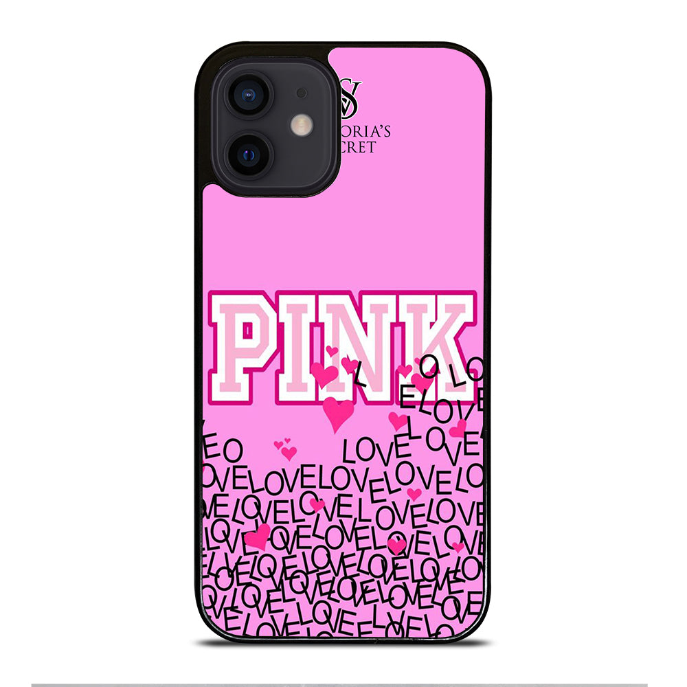VICTORIA'S SECRET PINK LOVE iPhone 12 Mini Case Cover