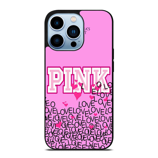 VICTORIA'S SECRET PINK LOVE iPhone 13 Pro Max Case Cover