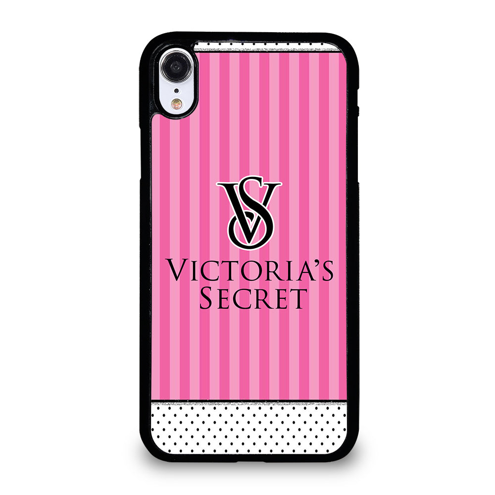 VICTORIA'S SECRET STRIPE ICON iPhone XR Case Cover