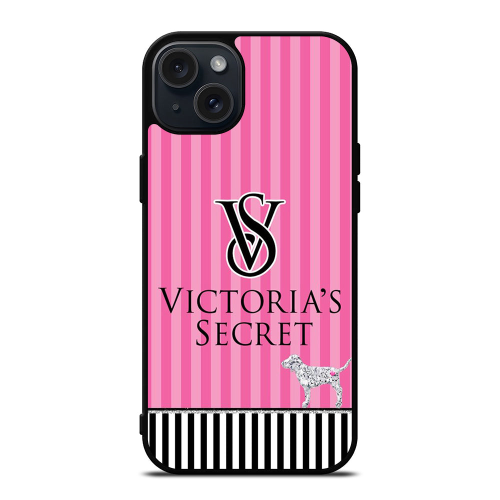 VICTORIA'S SECRET STRIPE ICON 2 iPhone 15 Plus Case Cover