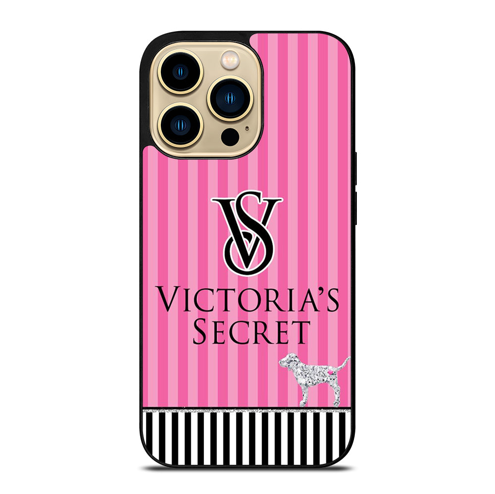 VICTORIA'S SECRET STRIPE ICON 2 iPhone 14 Pro Max Case Cover