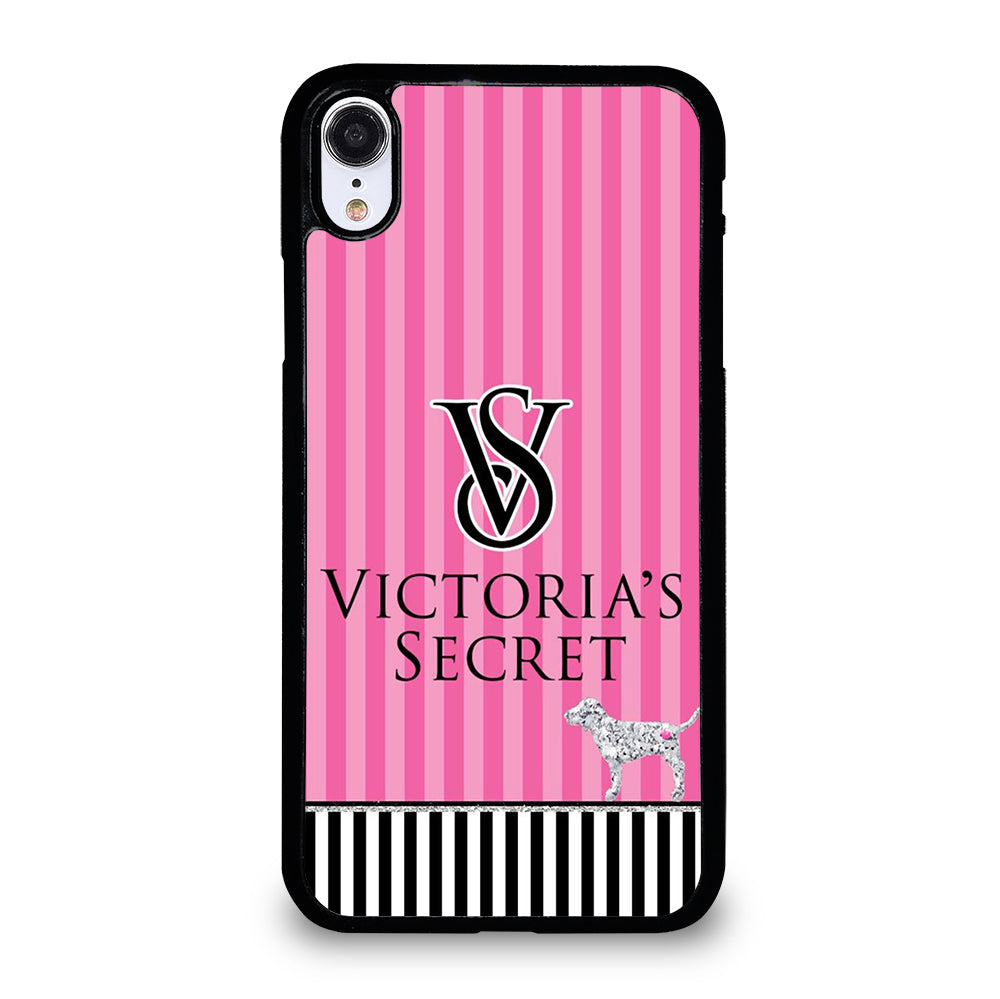 VICTORIA'S SECRET STRIPE ICON 2 iPhone XR Case Cover