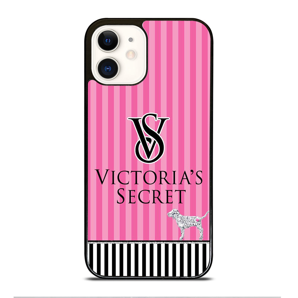 VICTORIA'S SECRET STRIPE ICON 2 iPhone 12 Case Cover