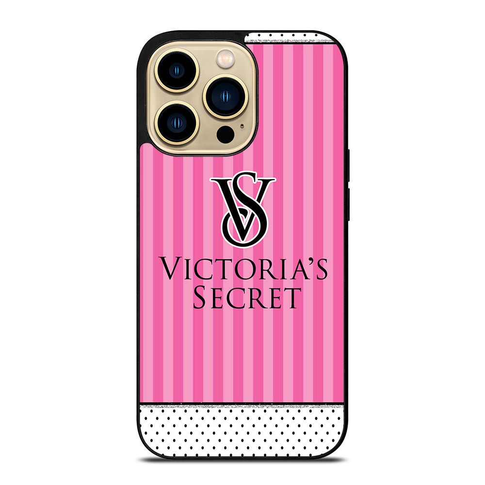 VICTORIA'S SECRET STRIPE ICON iPhone 14 Pro Max Case Cover