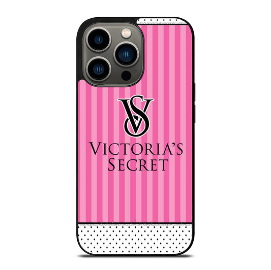 VICTORIA'S SECRET STRIPE ICON iPhone 13 Pro Case Cover