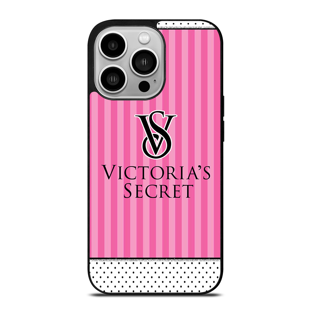 VICTORIA'S SECRET STRIPE ICON iPhone 14 Pro Case Cover