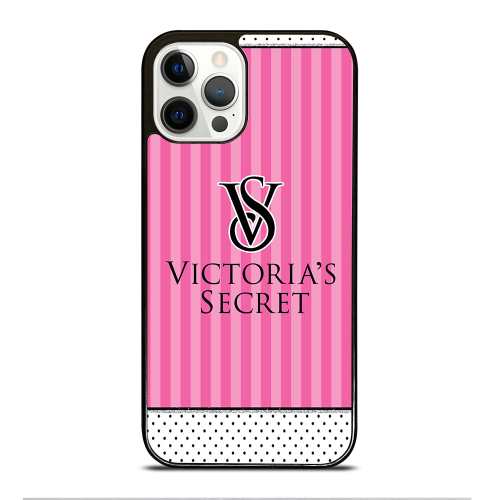 VICTORIA'S SECRET STRIPE ICON iPhone 12 Pro Case Cover