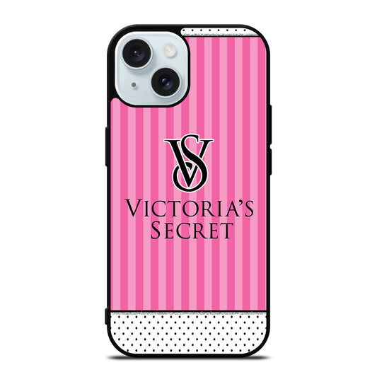 VICTORIA'S SECRET STRIPE ICON iPhone 15 Case Cover