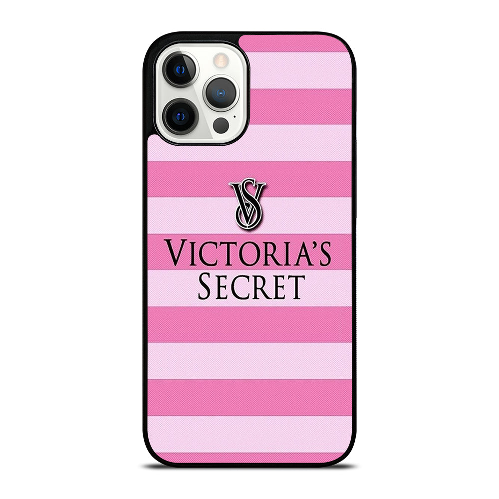 VICTORIA'S SECRET STRIPE LOGO 3 iPhone 12 Pro Max Case Cover