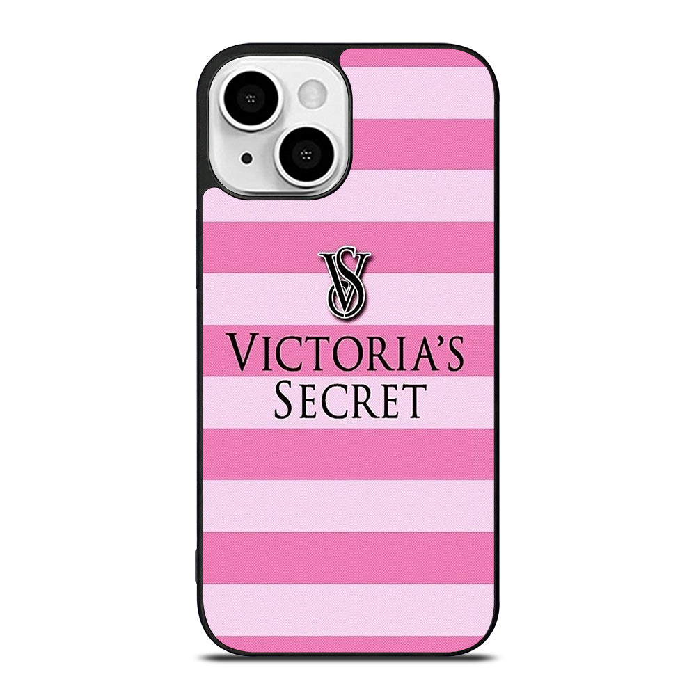 VICTORIA'S SECRET STRIPE LOGO 3 iPhone 13 Mini Case Cover