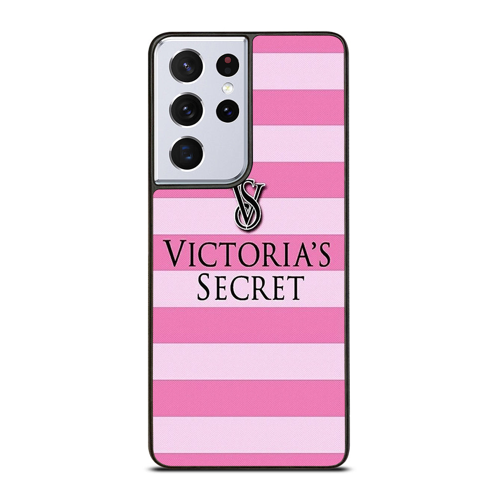 VICTORIA'S SECRET STRIPE LOGO 3 Samsung Galaxy S21 Ultra Case Cover