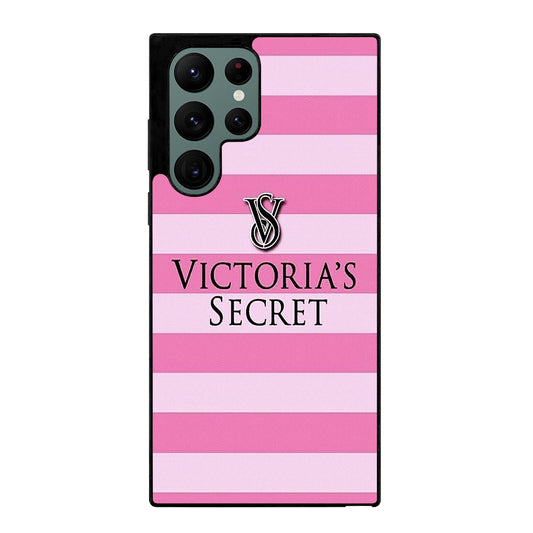VICTORIA'S SECRET STRIPE LOGO 3 Samsung Galaxy S22 Ultra Case Cover