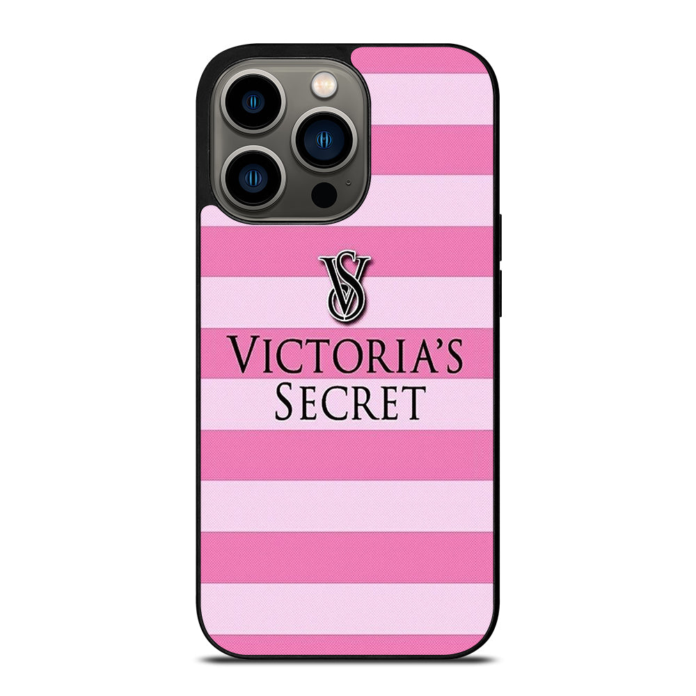 VICTORIA'S SECRET STRIPE LOGO 3 iPhone 13 Pro Case Cover