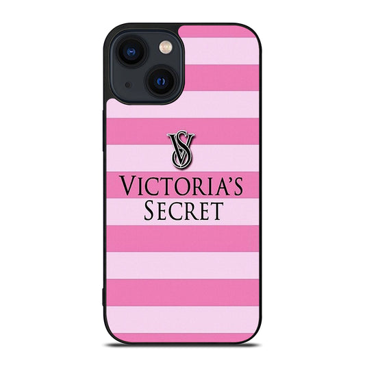 VICTORIA'S SECRET STRIPE LOGO 3 iPhone 14 Plus Case Cover