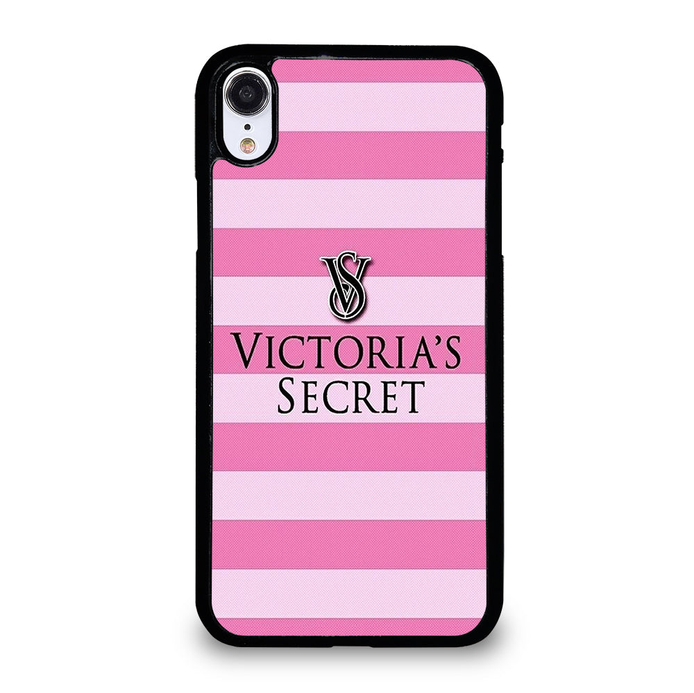 VICTORIA'S SECRET STRIPE LOGO 3 iPhone XR Case Cover