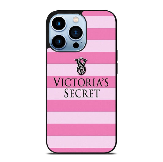 VICTORIA'S SECRET STRIPE LOGO 3 iPhone 13 Pro Max Case Cover