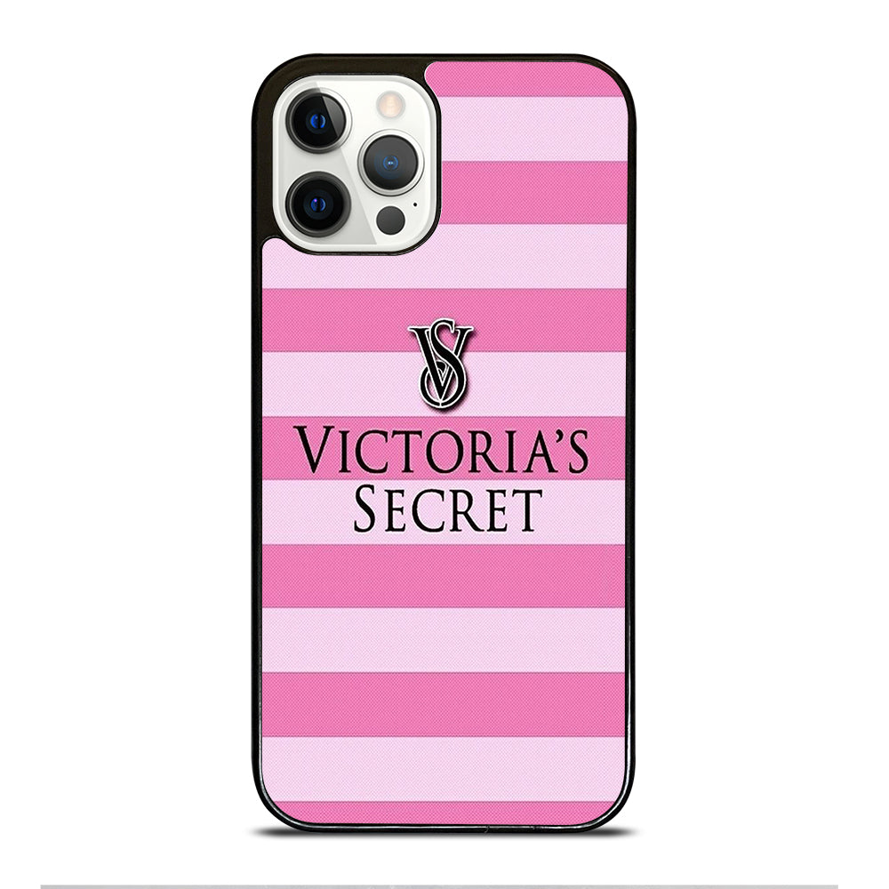 VICTORIA'S SECRET STRIPE LOGO 3 iPhone 12 Pro Case Cover