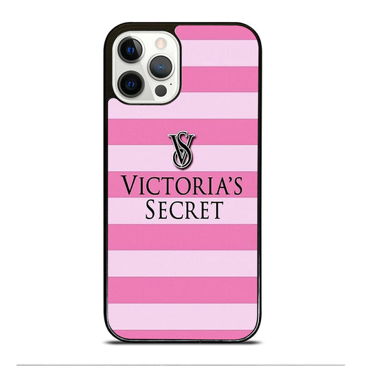 VICTORIA'S SECRET STRIPE LOGO 3 iPhone 12 Pro Case Cover