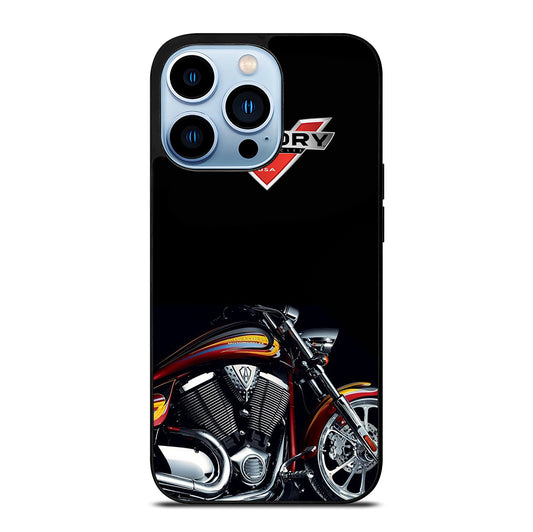 VICTORY LOGO MOTORCYCLE iPhone 13 Pro Max Case Cover