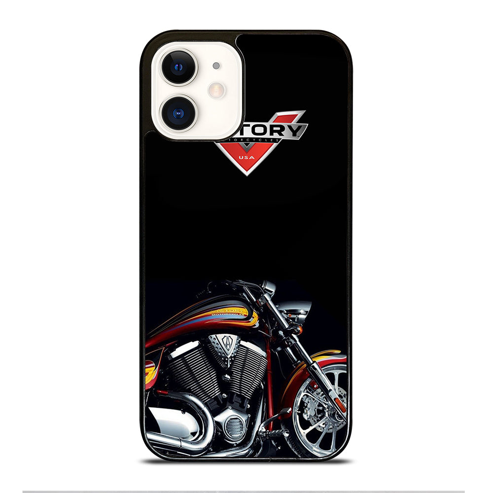 VICTORY LOGO MOTORCYCLE iPhone 12 Case Cover