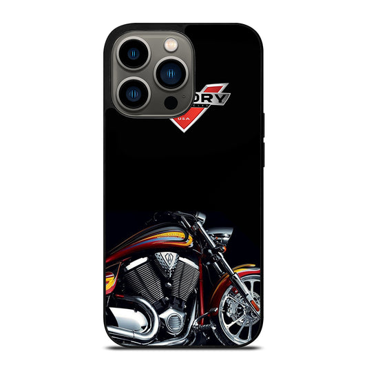 VICTORY LOGO MOTORCYCLE iPhone 13 Pro Case Cover