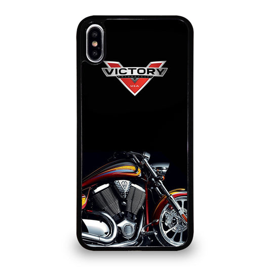VICTORY LOGO MOTORCYCLE iPhone XS Max Case Cover