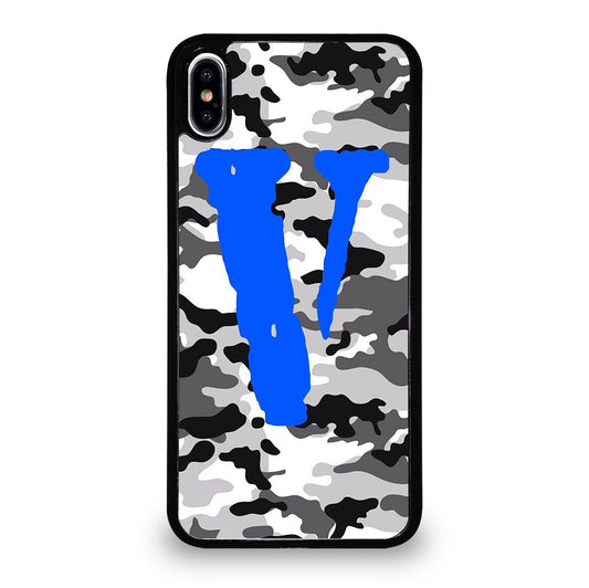 VLONE LOGO CAMO 2 iPhone XS Max Case Cover