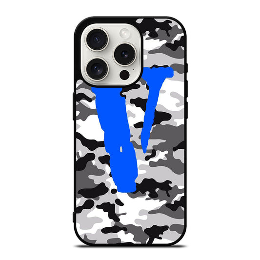 VLONE LOGO CAMO 2 iPhone 15 Pro Case Cover