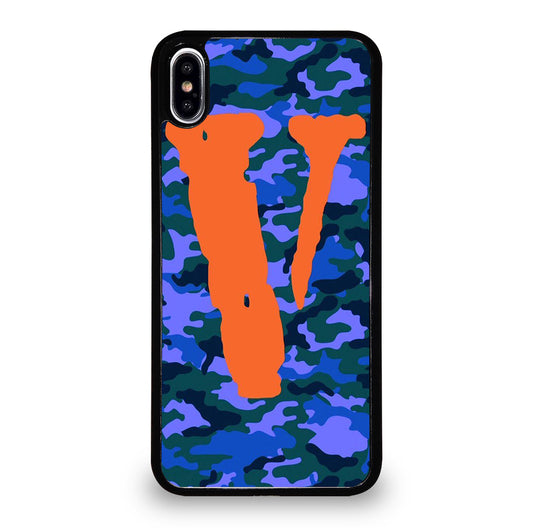 VLONE LOGO CAMO 3 iPhone XS Max Case Cover