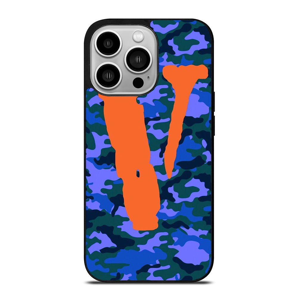 VLONE LOGO CAMO 3 iPhone 14 Pro Case Cover