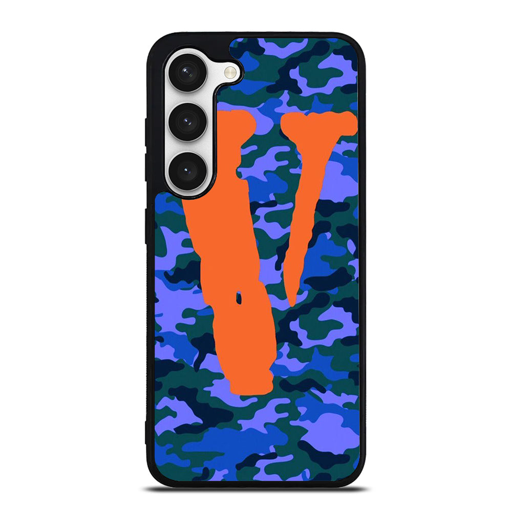 VLONE LOGO CAMO 3 Samsung Galaxy S23 Case Cover
