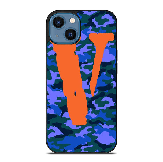 VLONE LOGO CAMO 3 iPhone 14 Case Cover