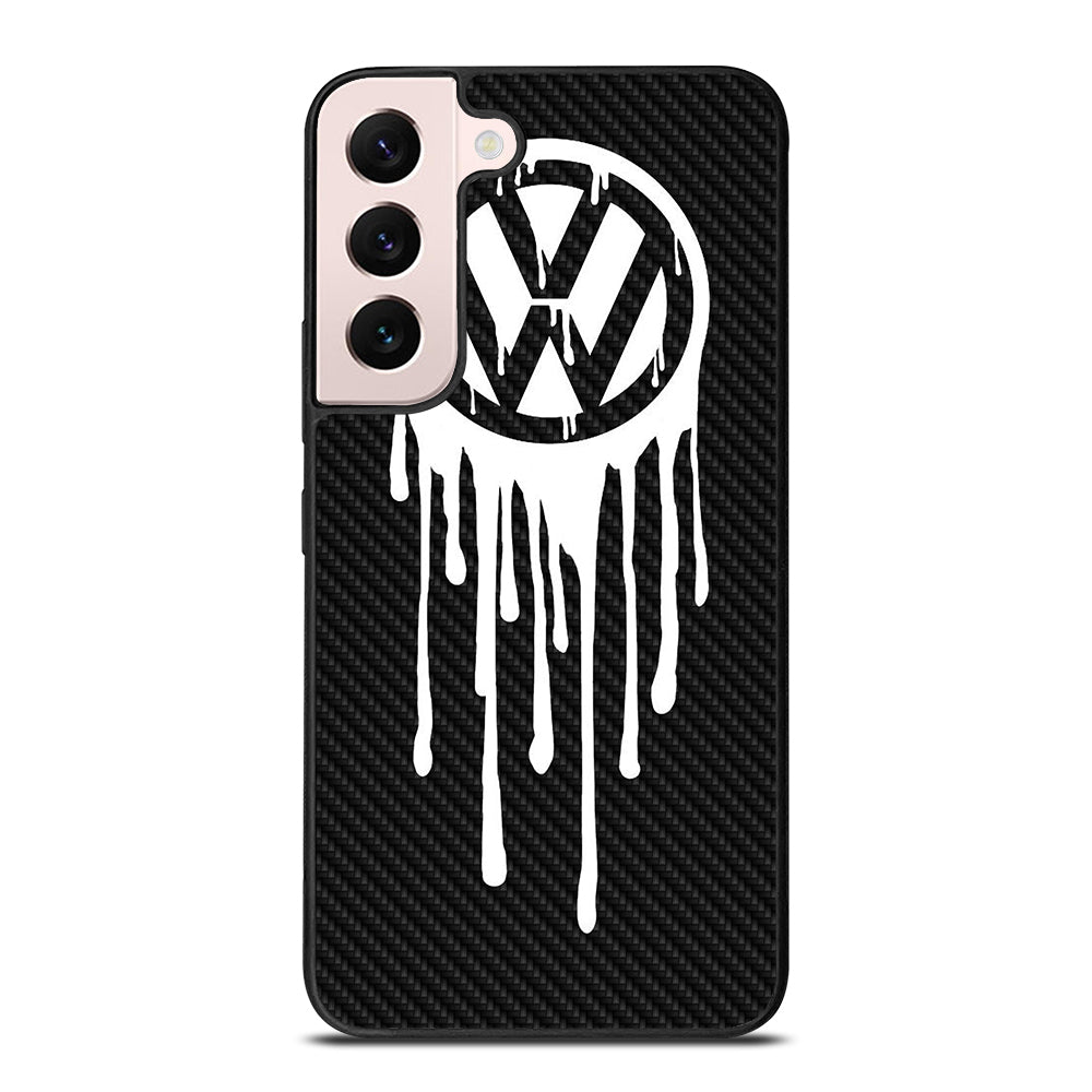 VOLKSWAGEN VW LOGO CARBON Samsung Galaxy S22 Plus Case Cover