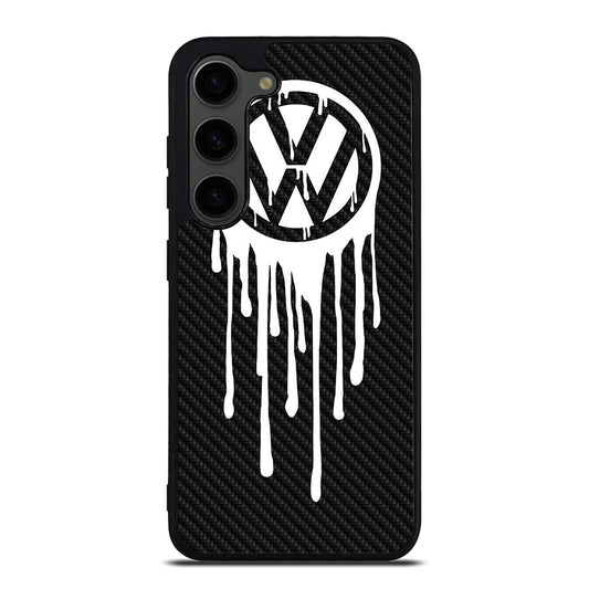 VOLKSWAGEN VW LOGO CARBON Samsung Galaxy S23 Plus Case Cover
