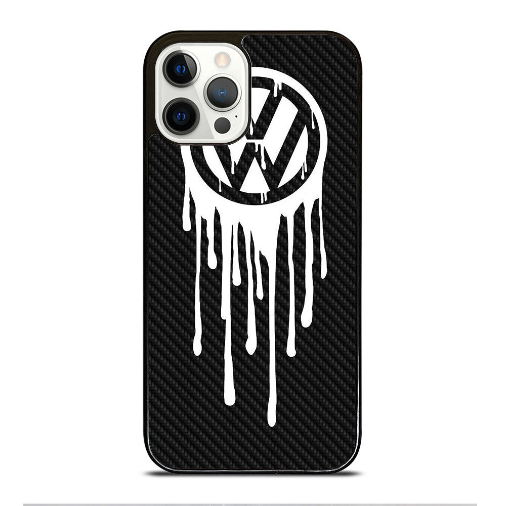 VOLKSWAGEN VW LOGO CARBON iPhone 12 Pro Case Cover