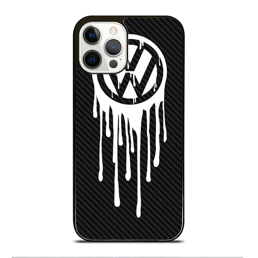 VOLKSWAGEN VW LOGO CARBON iPhone 12 Pro Case Cover