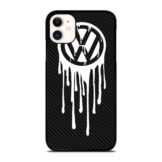 VOLKSWAGEN VW LOGO CARBON iPhone 11 Case Cover